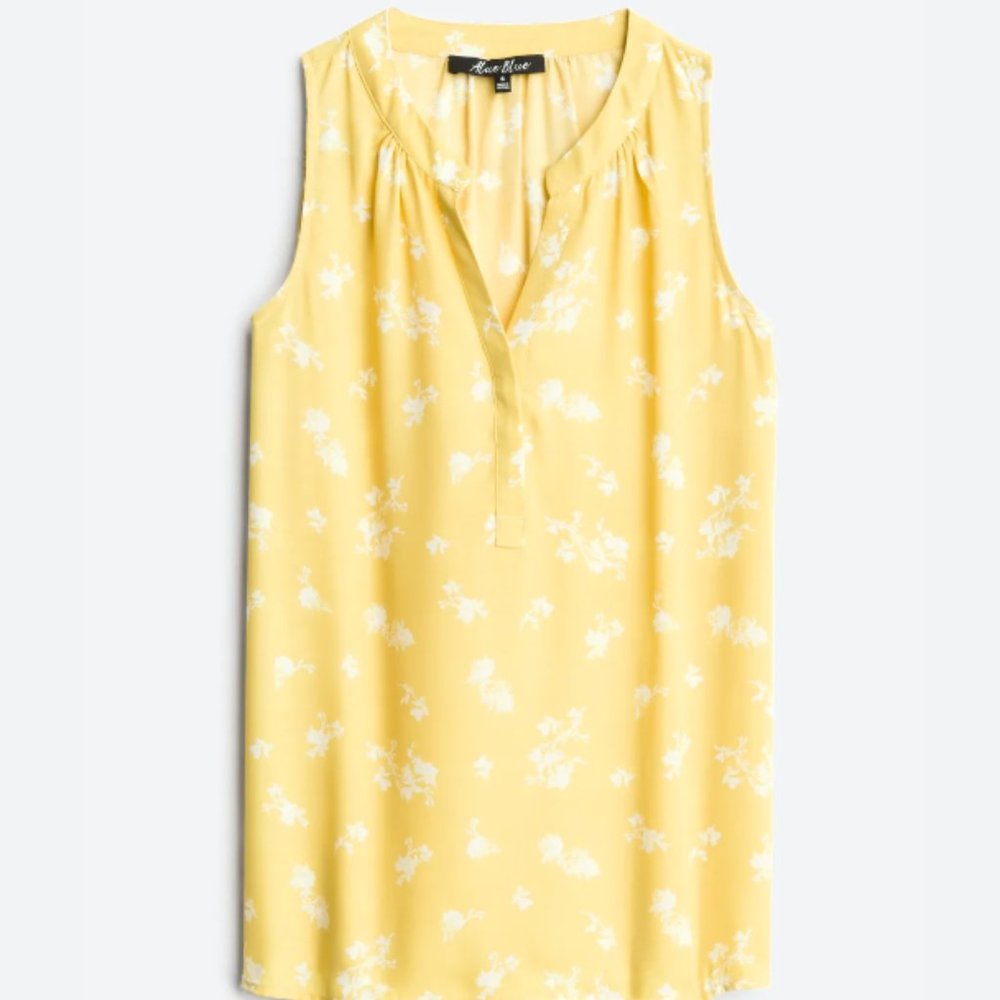 Alice Blue Simona Henley Blouse